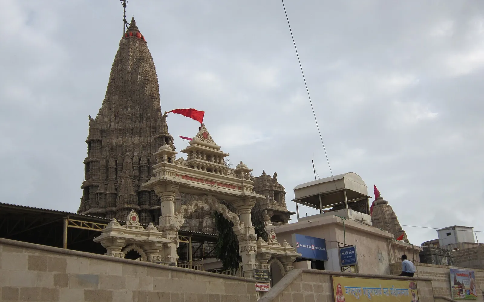 Dwarakadhish Temple Of Lord Krishna, At Dwarka, Gujarat