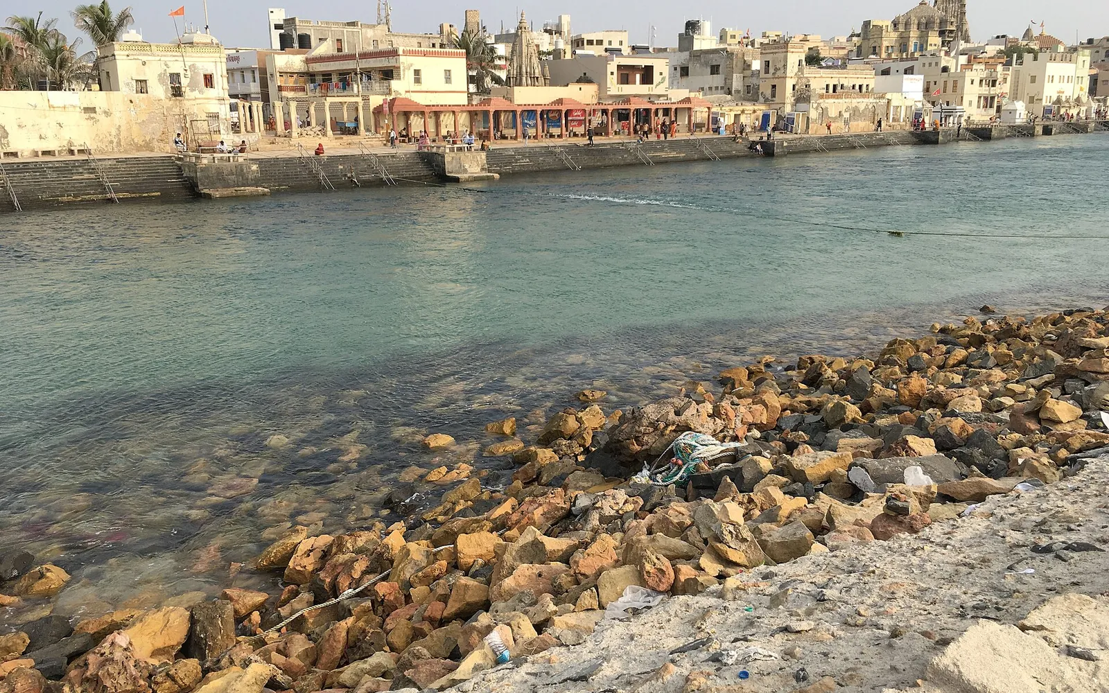 GOMTI RIVER AT DWARKA