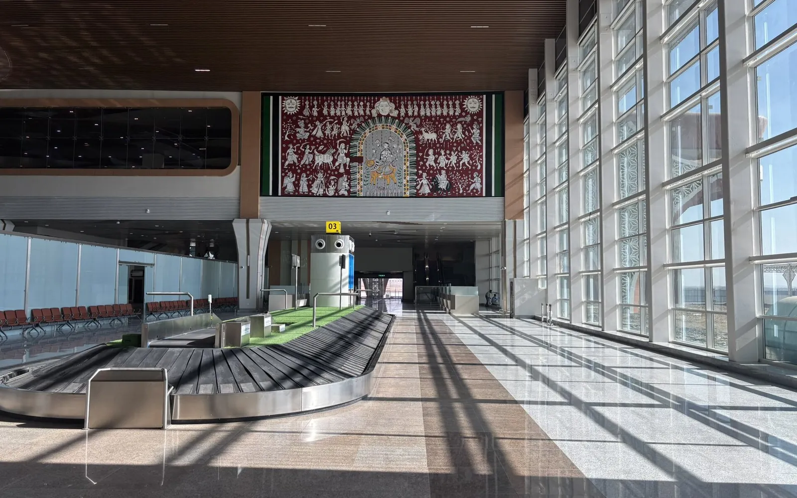 Interior View Of Rajkot Airport